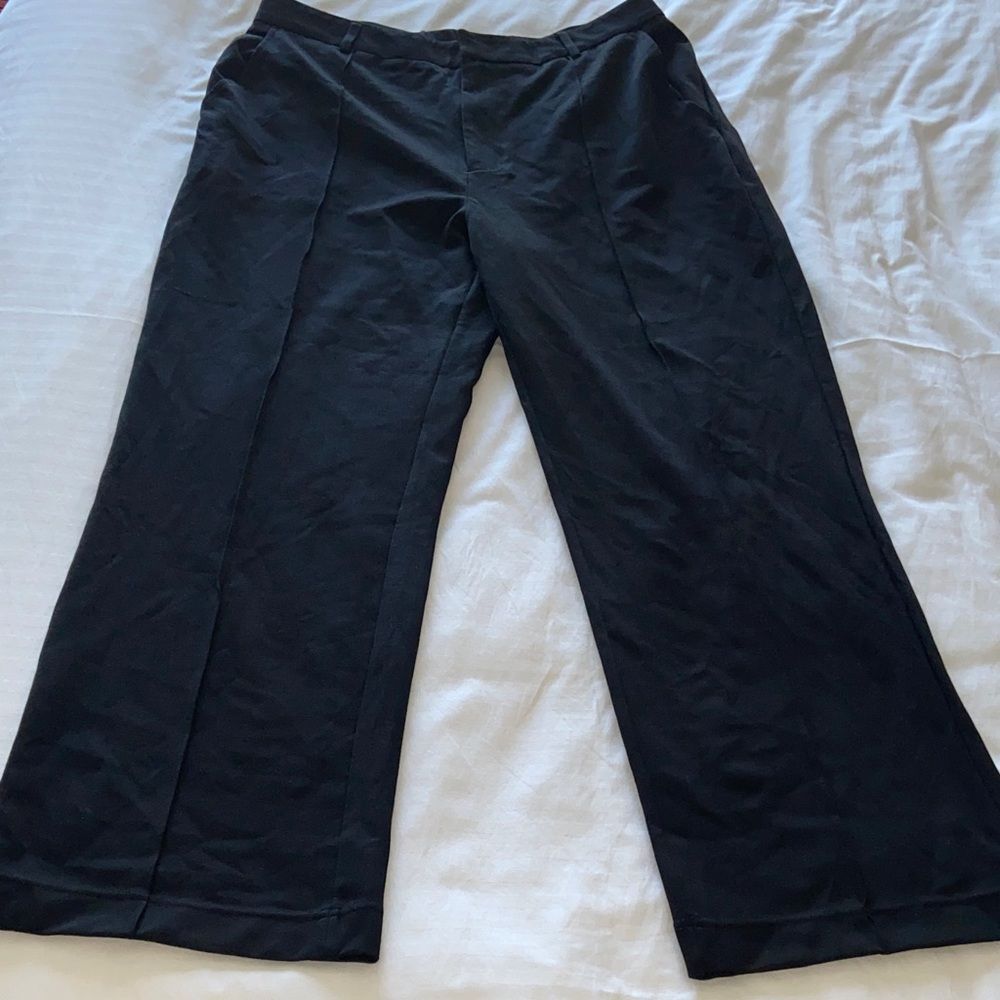 HALARA Black Relaxed-Fit Pants XL Regular body